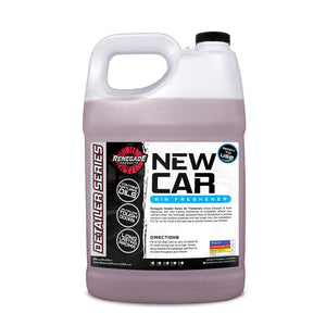 Variety of Renegade Detailer Series Air Fresheners available in scents like Black Glacier, New Car, and Hawaii Breeze.