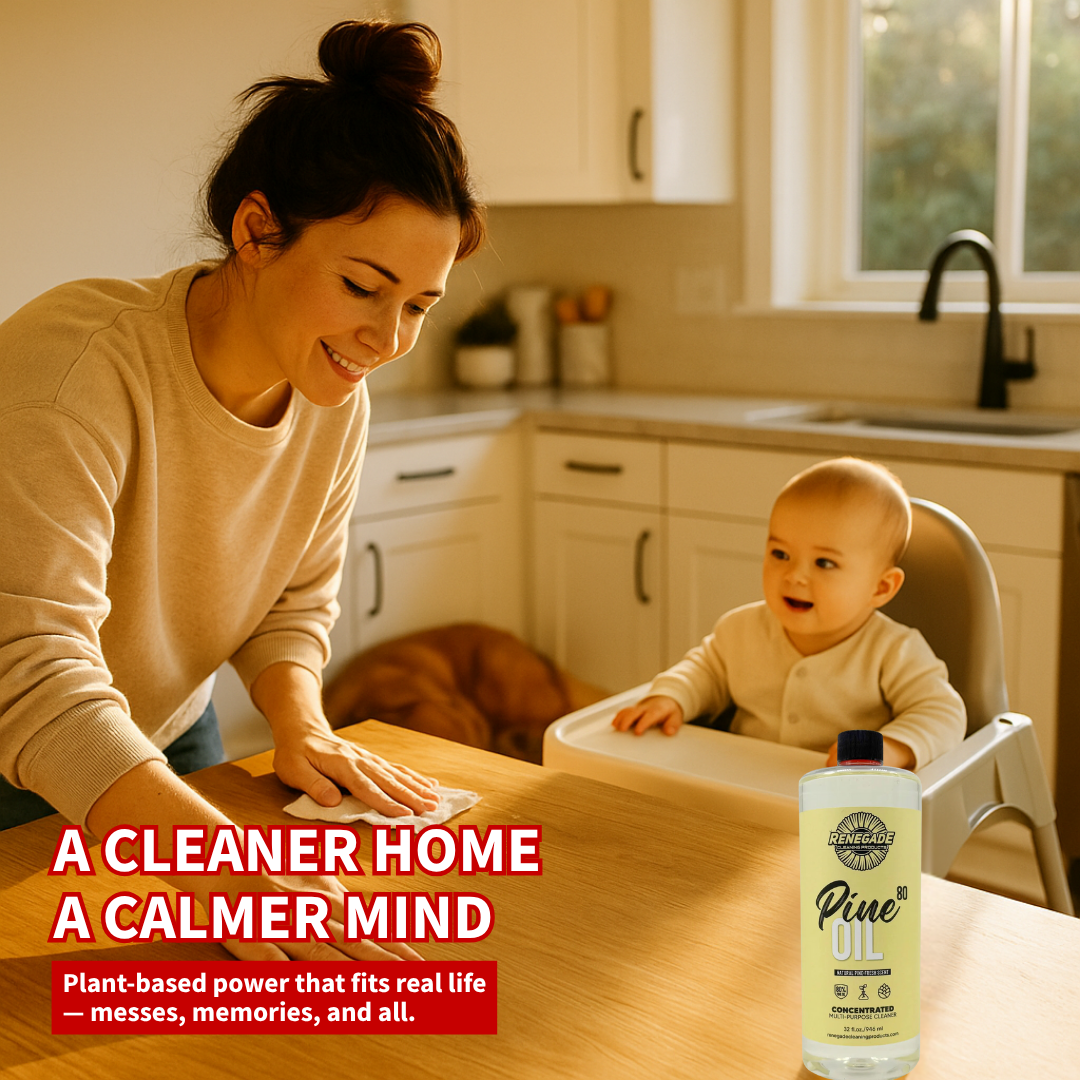 Pine Oil 10 Cleaner: 10% Pure Pine Oil - Ready To Use, Plant‑Powered Disinfectant