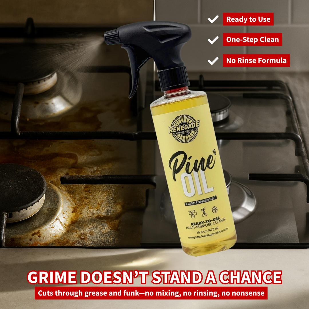 Pine Oil 10 Cleaner: 10% Pure Pine Oil - Ready To Use, Plant‑Powered Disinfectant