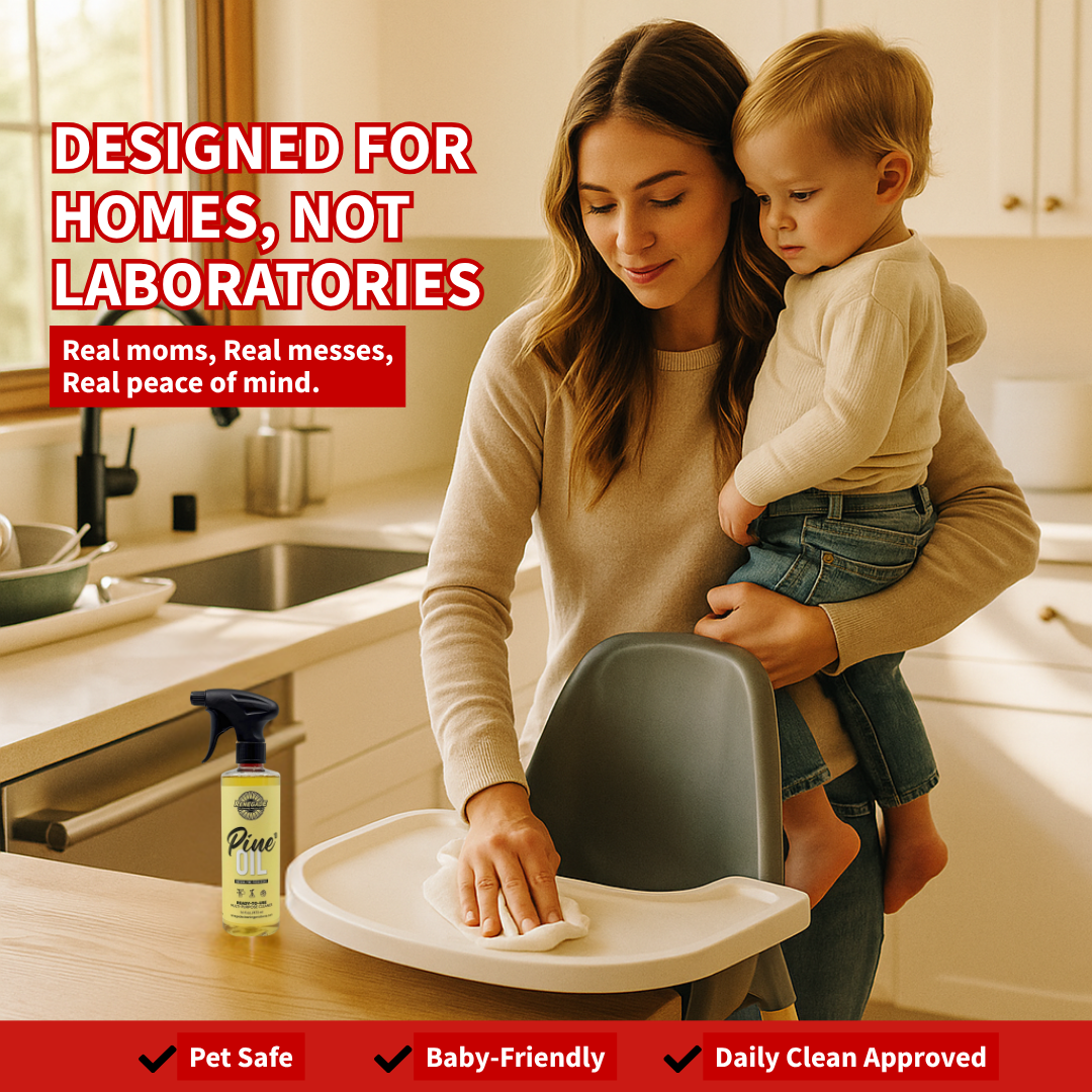 Pine Oil 10 Cleaner: 10% Pure Pine Oil - Ready To Use, Plant‑Powered Disinfectant