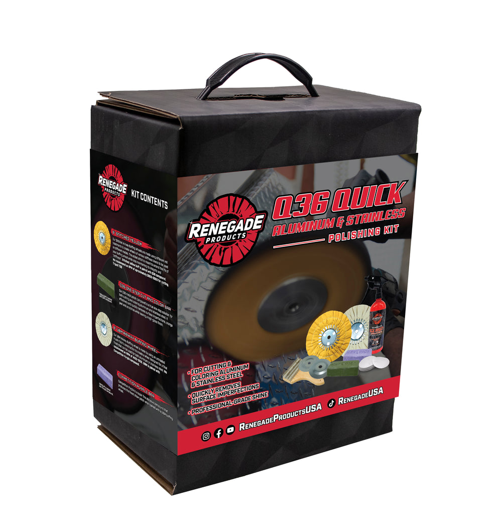 Q36 Quick Aluminum & Stainless Polishing Mini Kit