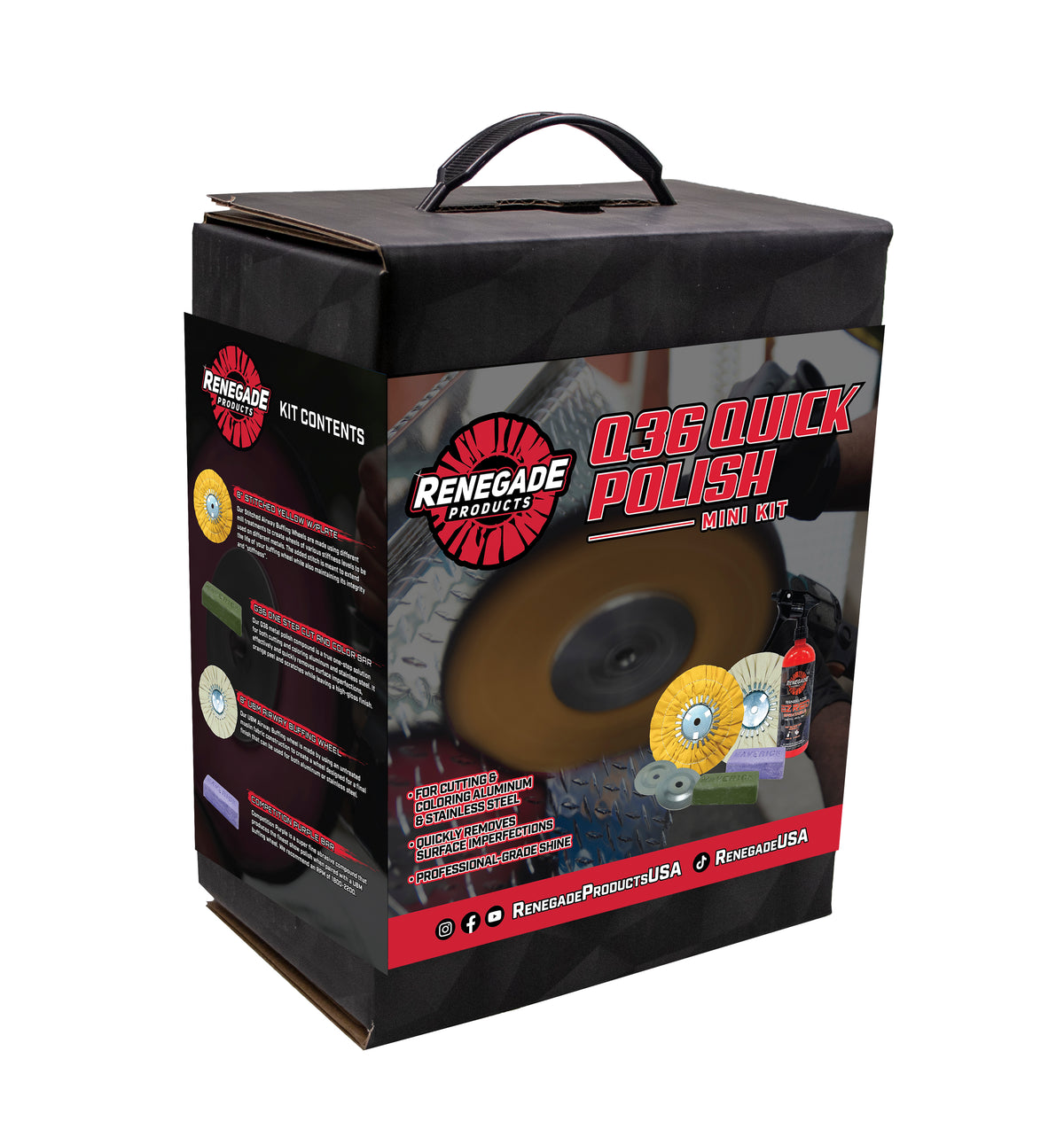 Rushforth Quick Kit Q36 Quick Polish Mini Kit - Renegade Products USA