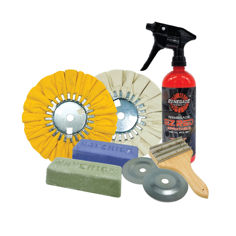 JOKERD 零 ULTIMATE NAZARETH Polish Q69 Intermediate Aluminum & Stainless Polishing Mini Kit