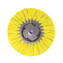 Case Pack of 5 Airway Buffing Wheels for professional metal polishing, offering various stiffness for optimal results.