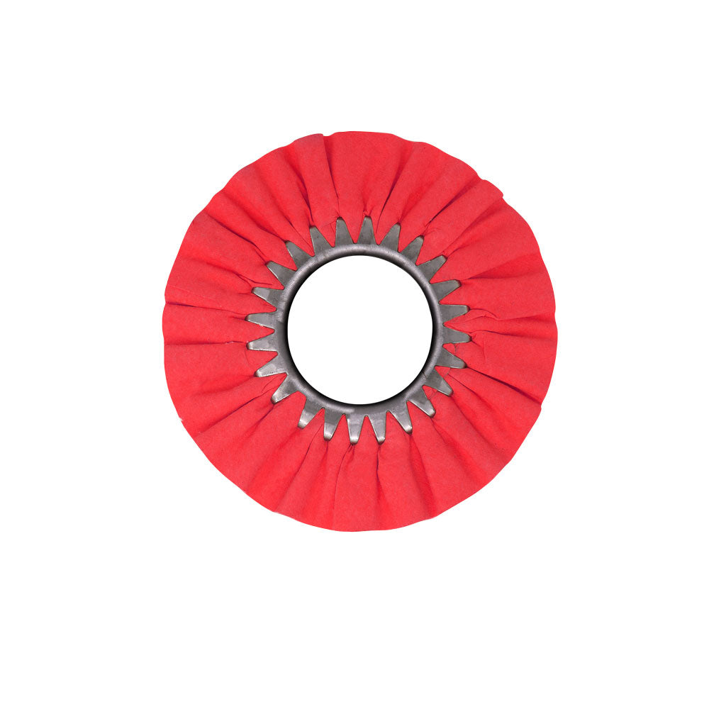 Case Pack of 5 Airway Buffing Wheels, ideal for polishing various metals, offering a 10% bulk discount.