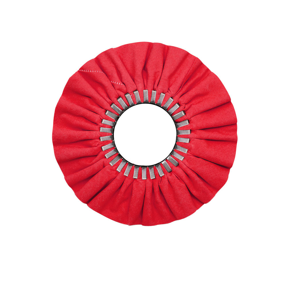 Alt text: Case Pack of 5 Airway Buffing Wheels, ideal for metal polishing with discounts available for bulk purchases.