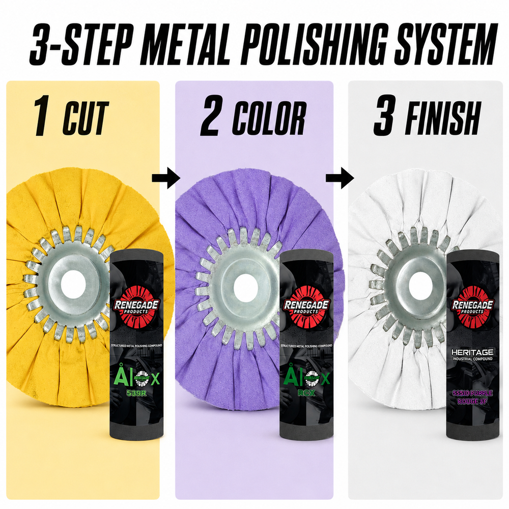 6" Mini Airway Polishing Bundle kit contents