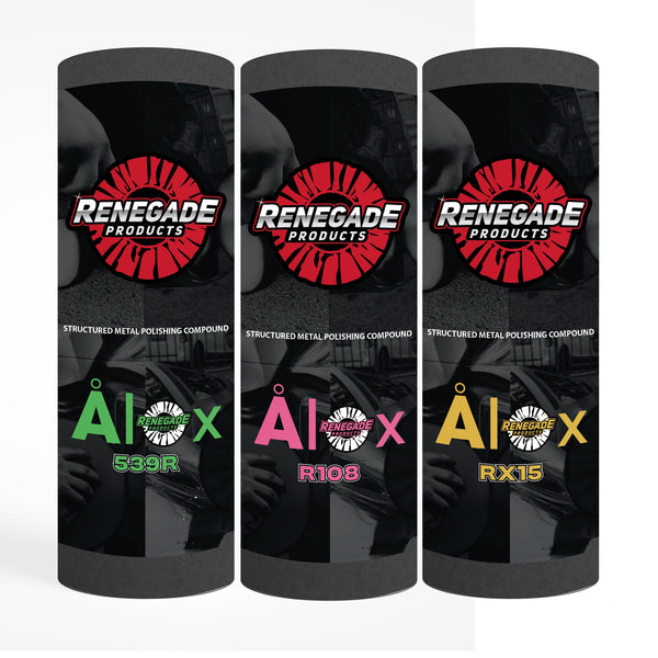 AlOx Structured Polishing Compounds