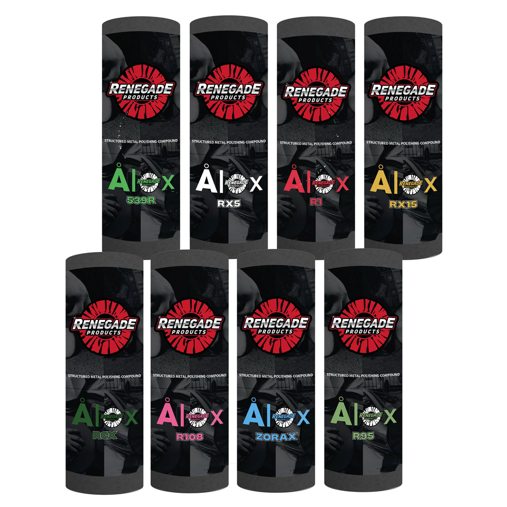 AlOx Structured Polishing Compounds