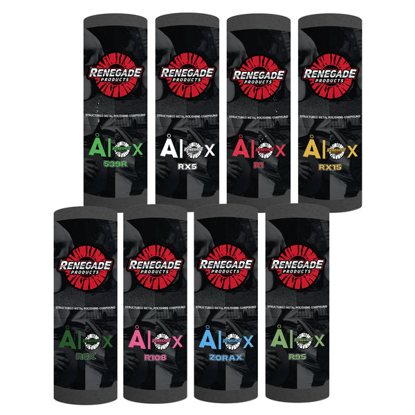 AlOx Structured Polishing Compounds