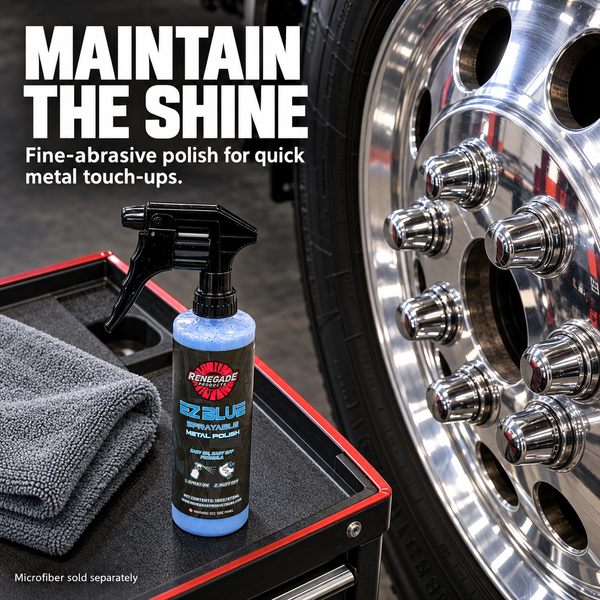 EZ Blue Sprayable Metal Polish
