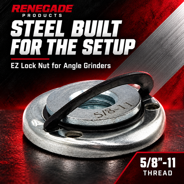 EZ Lock Nut for Angle Grinders
