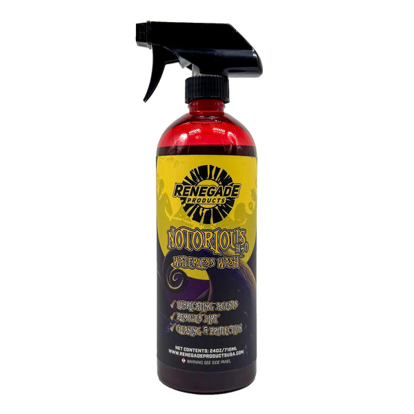Renegade Products Limited-Edition Holiday Notorious Waterless Wash in front of a white background