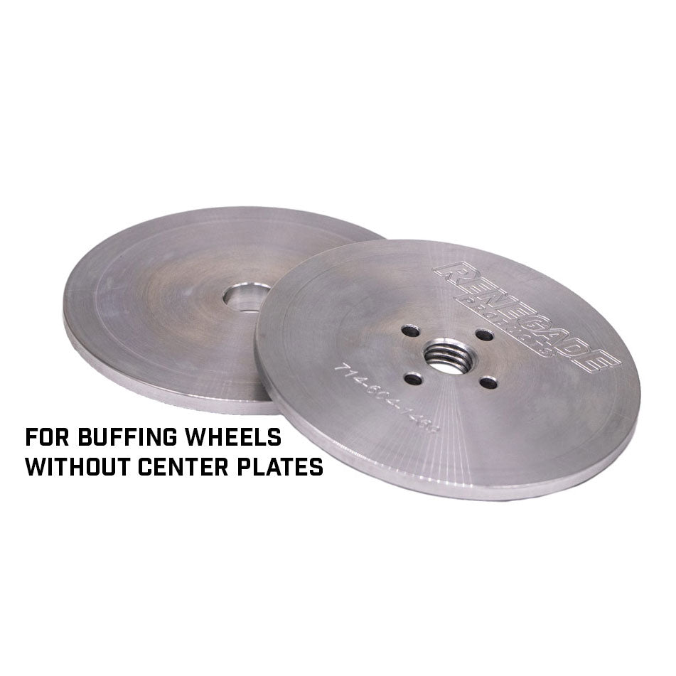 Insertable Safety Flanges for High Speed Polishing (For Buffing Wheels