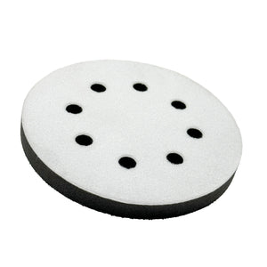 5-inch Sanding Interface Pad designed for dual-action sanders to improve sanding consistency and prevent over-sanding.