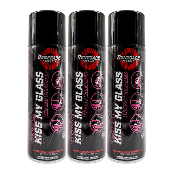 Renegade Kiss My Glass Aerosol Glass Cleaner