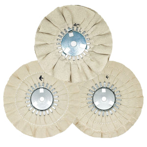 Ruedas de pulido de conductos de aire de rango medio de 10 pulgadas