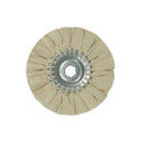 6-inch Mini Airway Buffing Wheels for precision metal polishing, ideal for detailed projects.