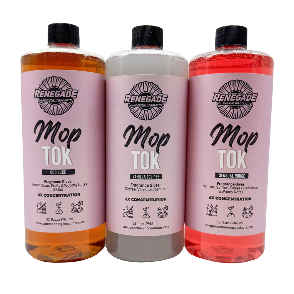 Mop Tok : Solution de savon de luxe concentrée 6X pour balai (946 ml)