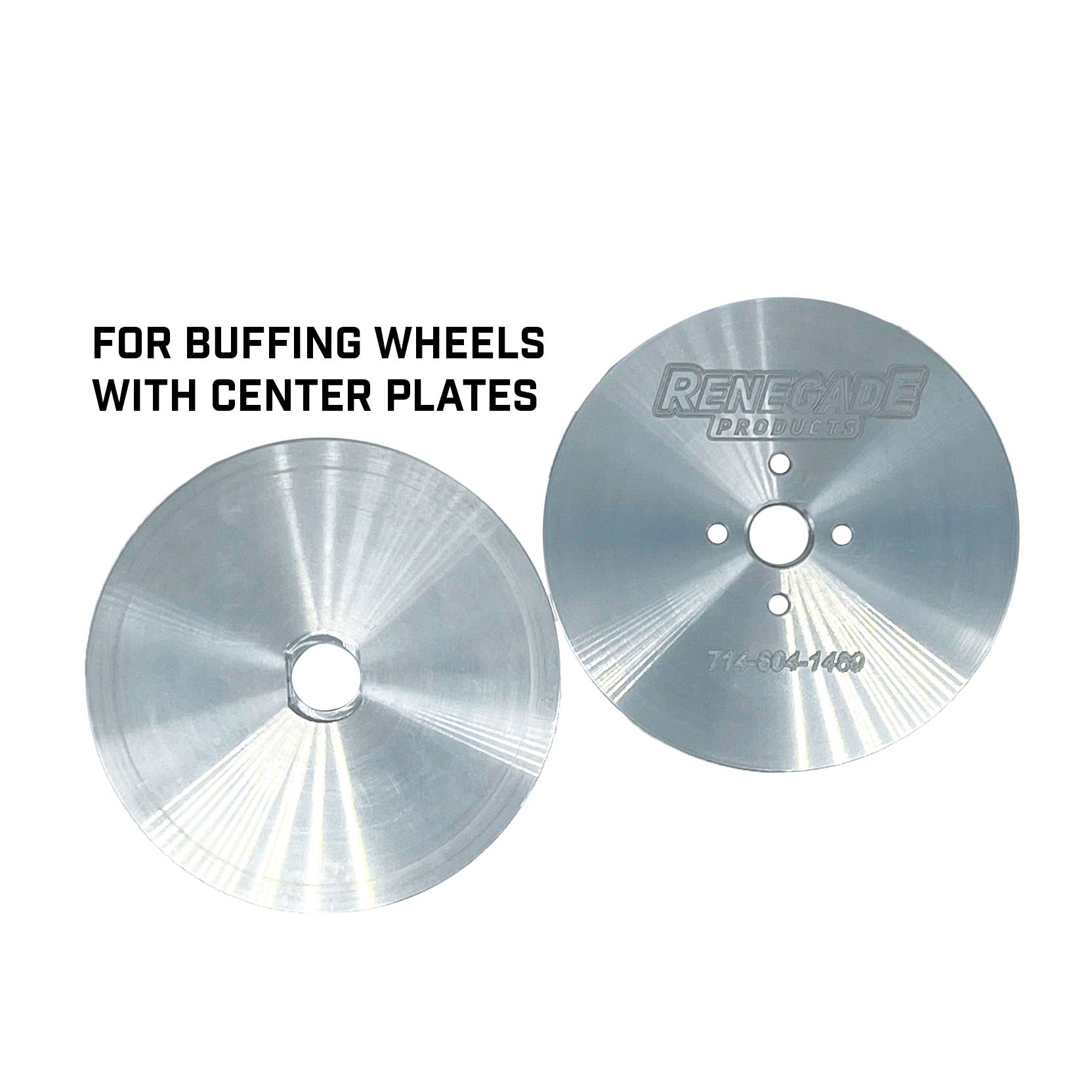 Insertable Safety Flanges for High Speed Polishing (For Buffing Wheels