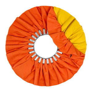 Display of Combination Airway Buffing Wheels tailored for different metal polishing stages and needs.