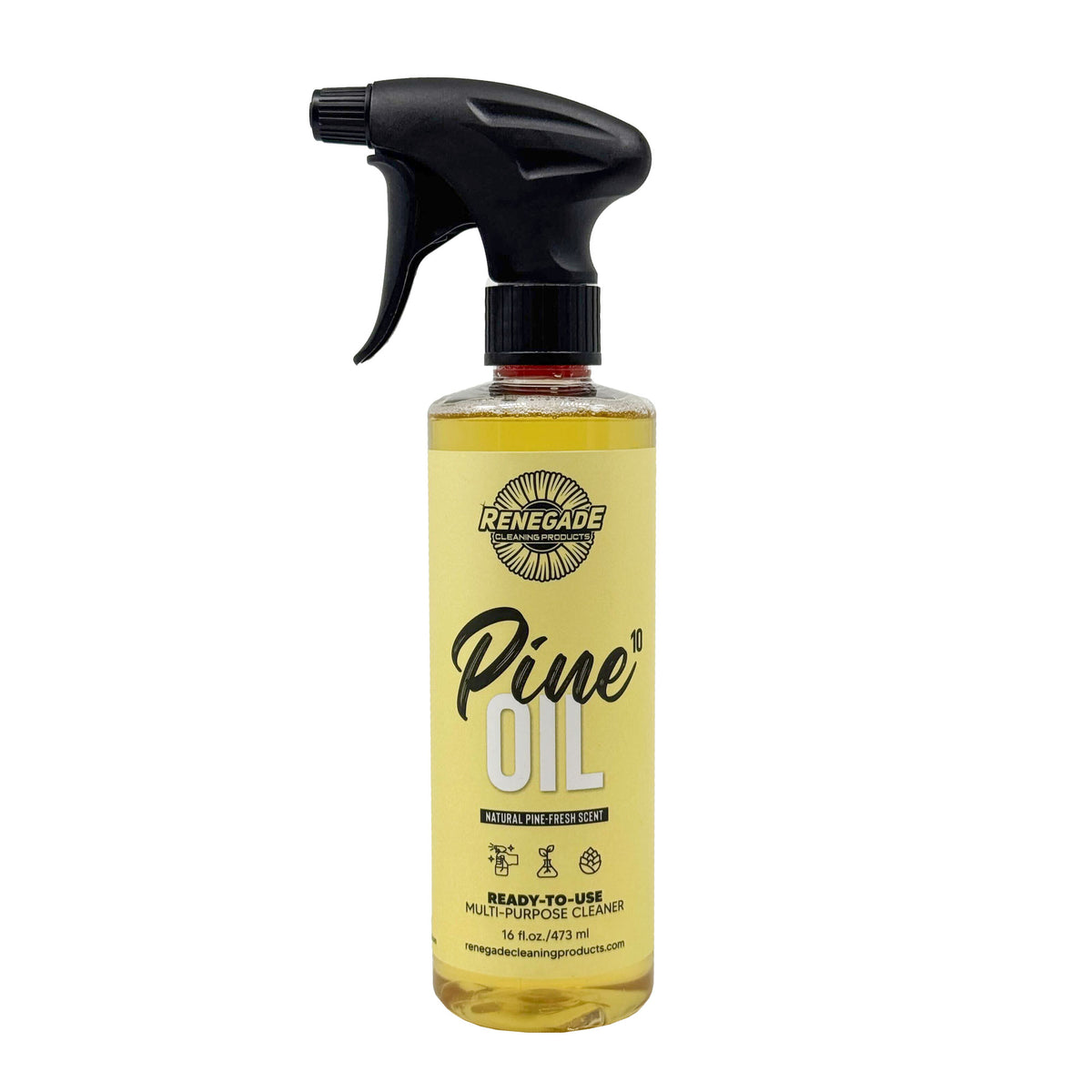 Pine Oil 10 Cleaner: 10% Pure Pine Oil - Ready To Use, Plant‑Powered Disinfectant