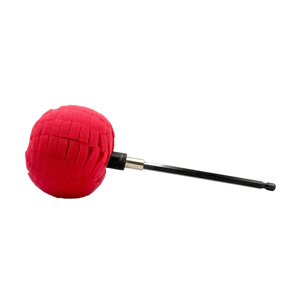 Renegade Drill-Powered Polishing Ball – High-Shine Metal & Wheel Detailer