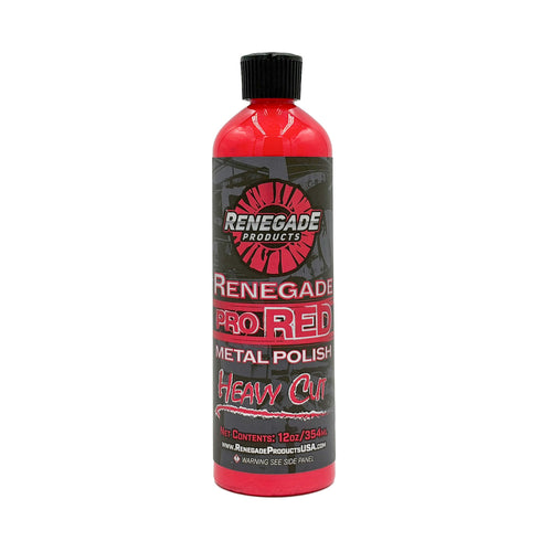 Pro Red Heavy Cut Metal Polish