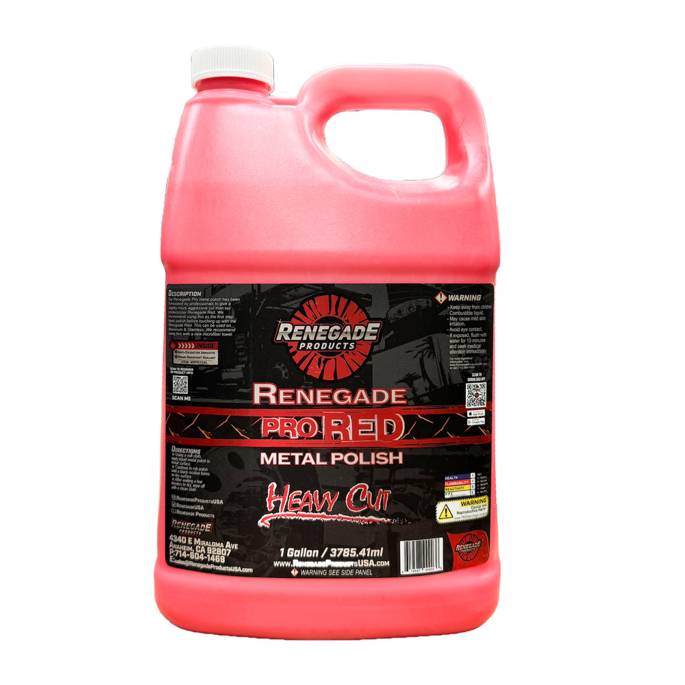 Renegade Pro Red Heavy Cut Metal Polish