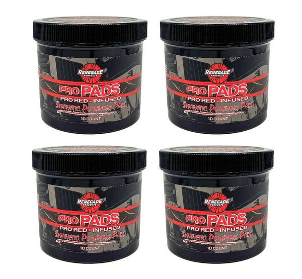Pro Pads: Renegade Pro Red-Infused Polishing Pads