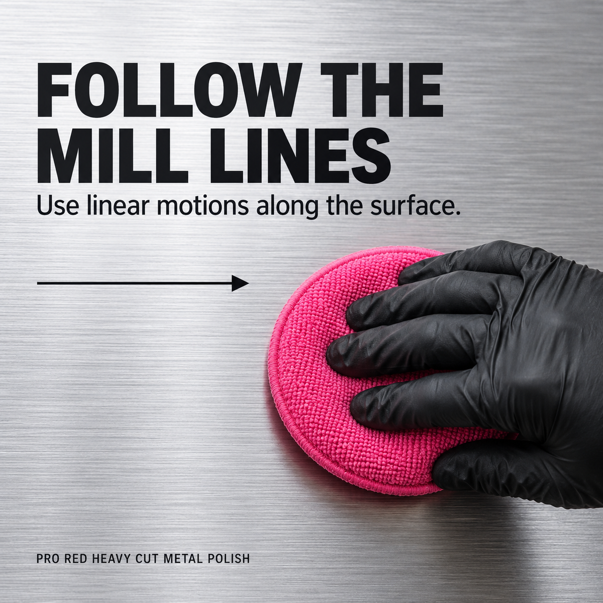 Two-step Pro Red application on an aluminum wheel
