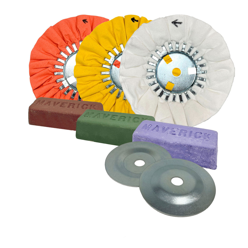 Renegade Products 3-Step Aluminum Polishing Kit packaging/box on a white background