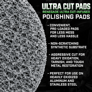 Ultra Cut Pads: Ultra Cut-Infused Polishing Pads