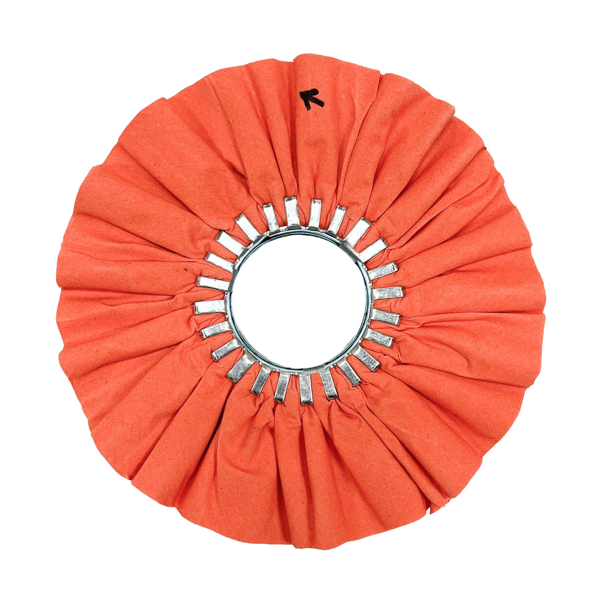 Renegade Products USA 10&quot; Orange Airway Buffing Wheel - High-Quality Buffing Tool for Efficient Polishing and Finishing Tasks