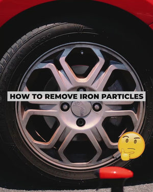 short video depicting renegade products voodoo x iron remover being used to clean a silver wheel
