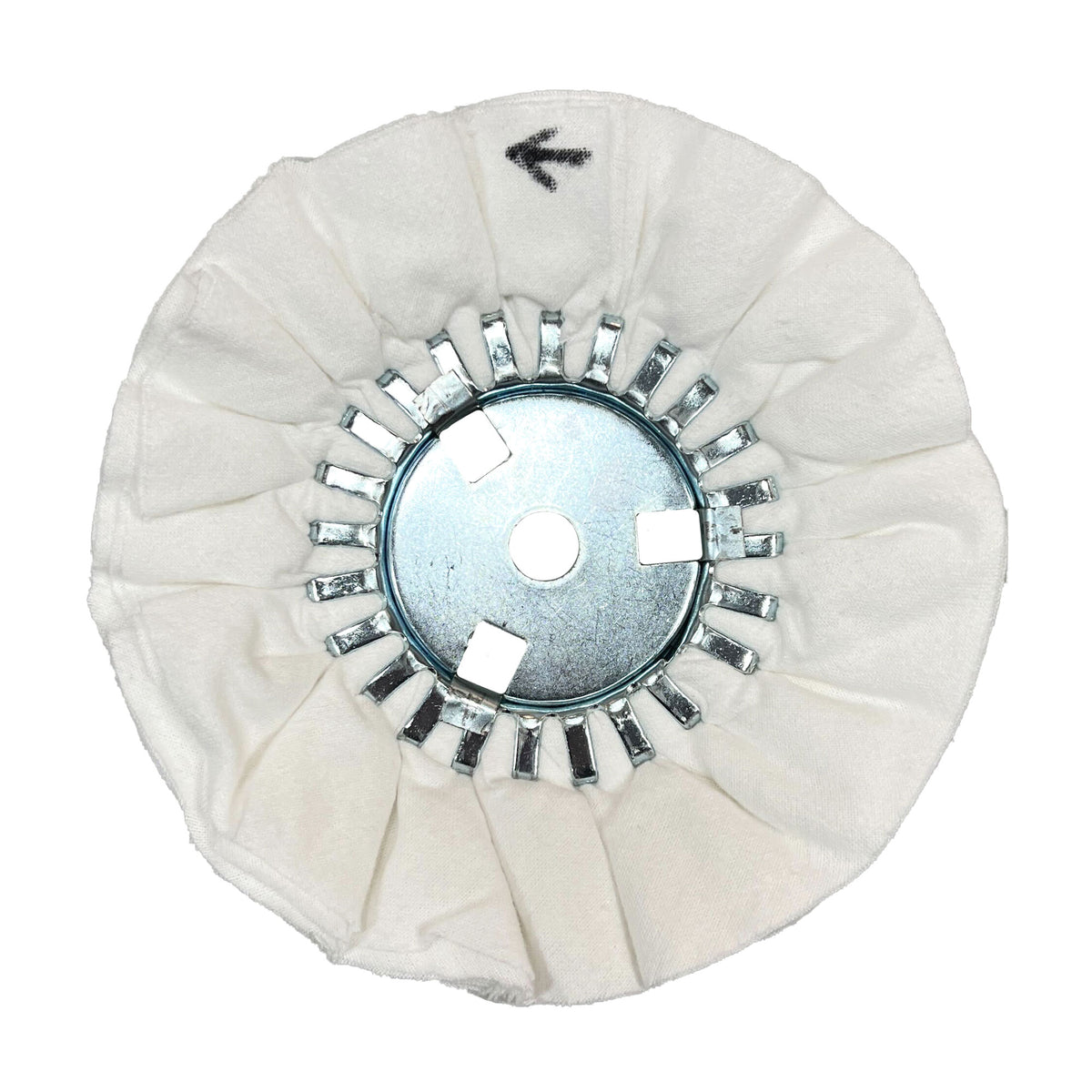 Renegade Products USA Domet Flannel Airway Buffing Wheel with Center Plate - Premium Buffing Tool for Superior Polishing Results