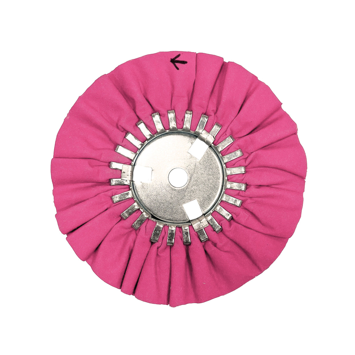 Assorted Airway Buffing Wheels, optimized for polishing different metals, including aluminum and stainless steel, ensuring a brilliant finish.