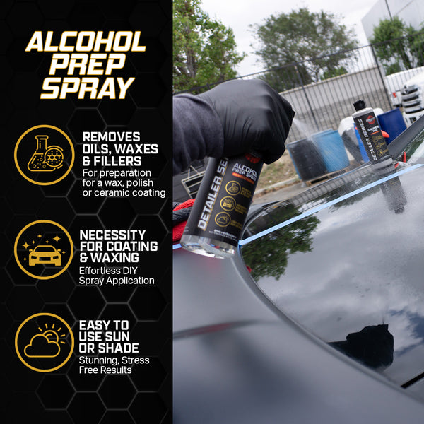 Graphene + Ceramic Essential Kit with sprays, waxes, towels, and wash mitt for advanced vehicle care and protection.