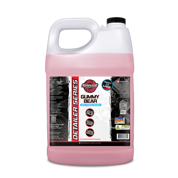 Array of Renegade Detailer Series Air Fresheners in various scents including Black Glacier, New Car, and Hawaii Breeze.