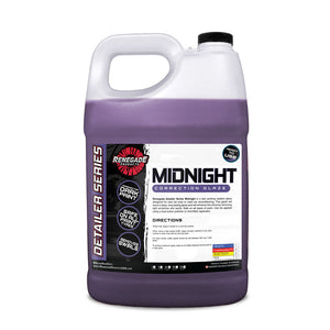 Midnight Paint Correction Glaze and Sealant bottle, used for enhancing and protecting vehicle paintwork.