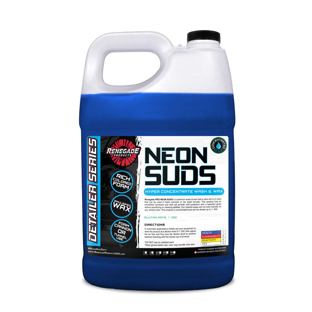Neon Suds Colored Wash & Wax - Renegade Products USA