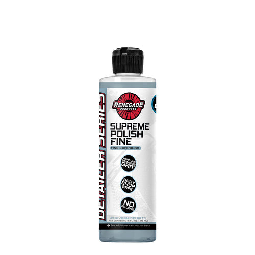Variety of Supreme Paint Correction Polishing Compounds for different finishes and levels of coarseness.