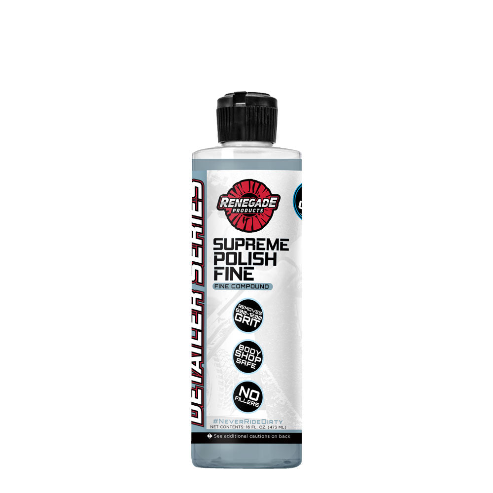 Variety of Supreme Paint Correction Polishing Compounds for different finishes and levels of coarseness.