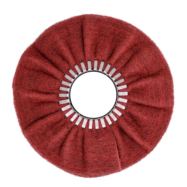 Ultra-Fine and Very Fine Satin Airway Buffing Wheel for Angle Grinders