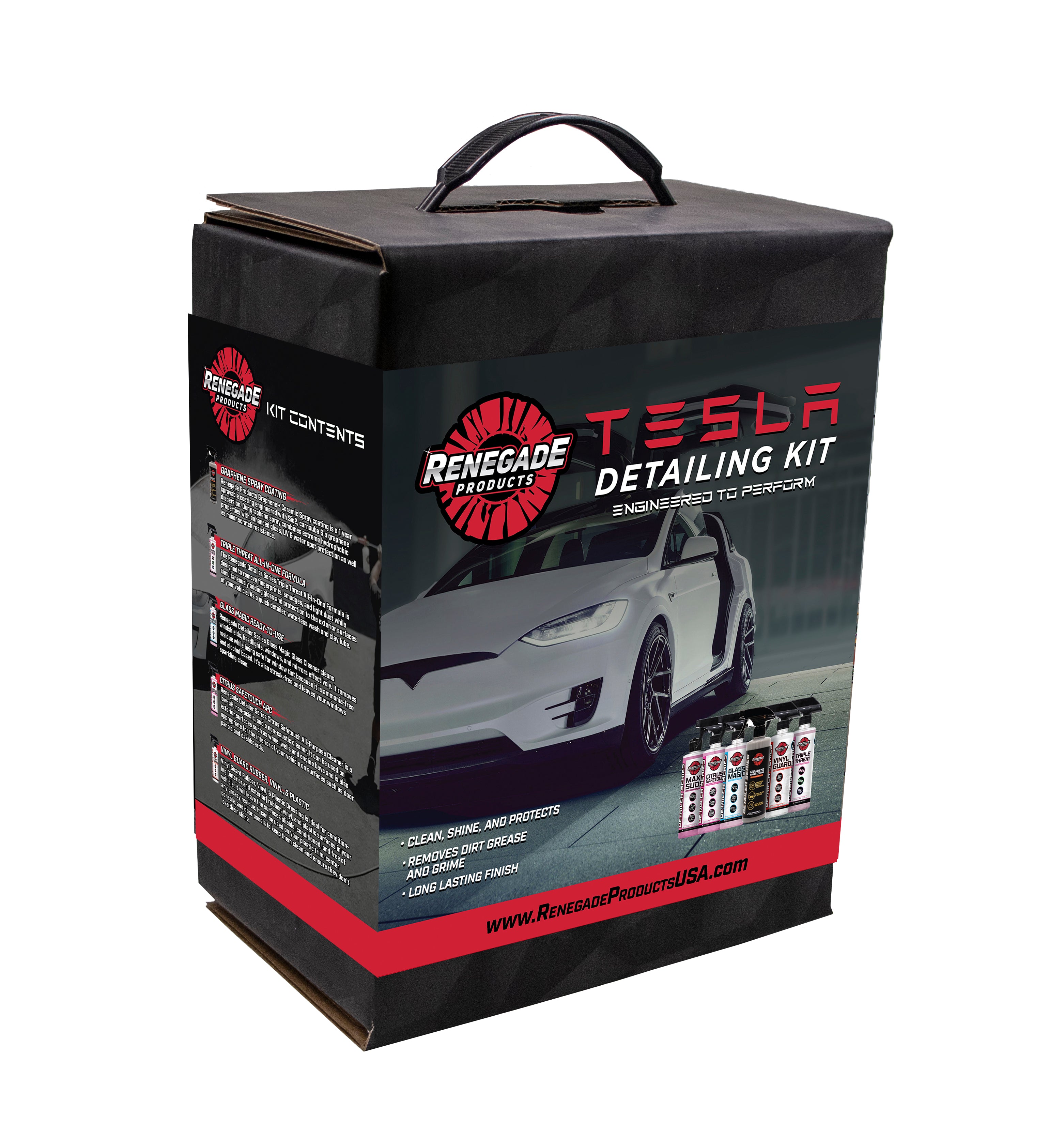 Tesla Cleaning & Detailing Kit - Renegade Products USA