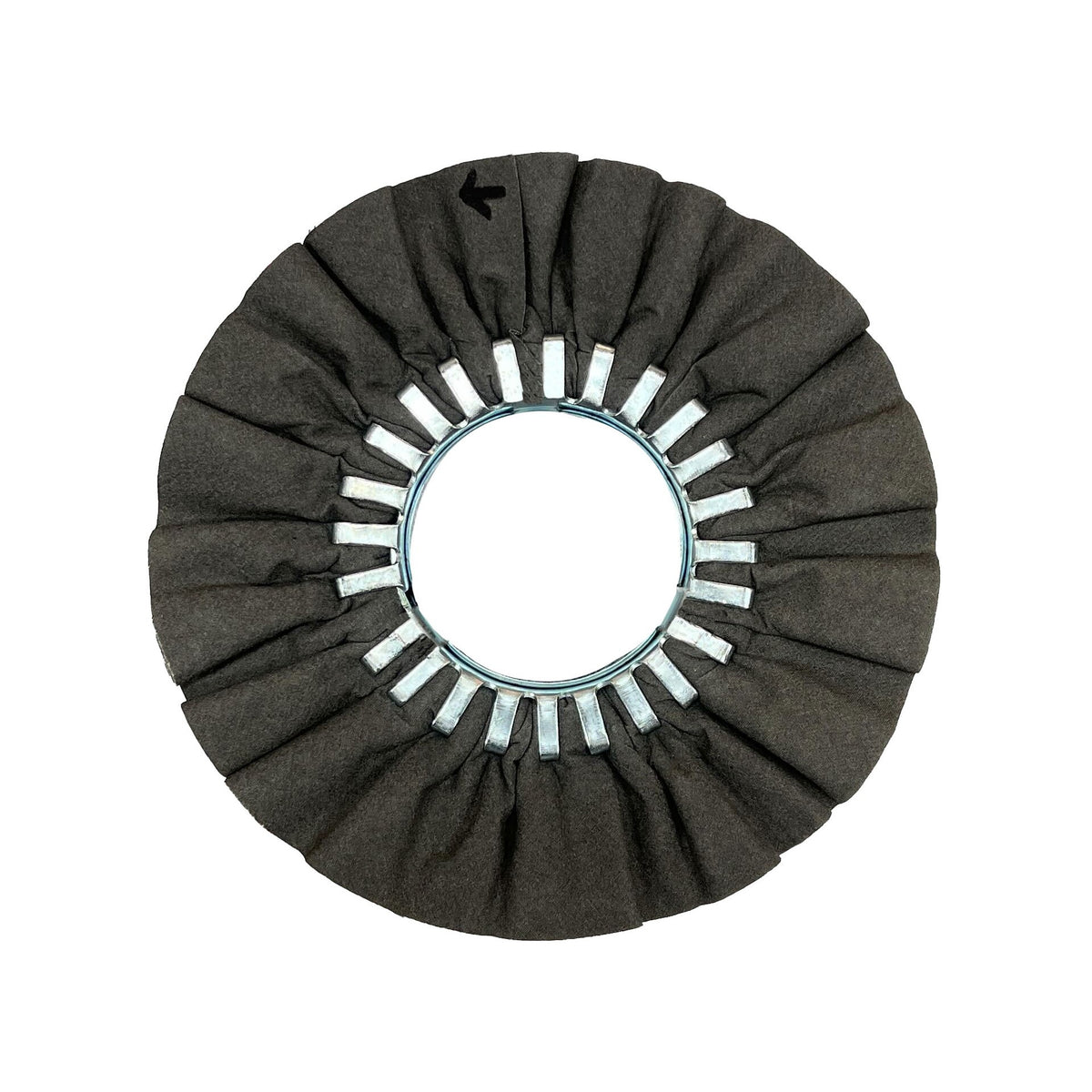 Assorted closeout Airway Buffing Wheels in various colors for different stages of metal polishing.
