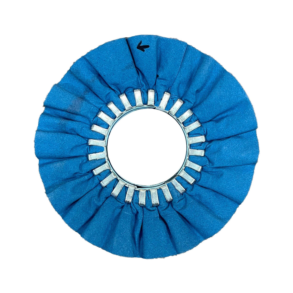 Assorted Closeout Airway Buffing Wheels in various colors and stiffness for metal polishing.