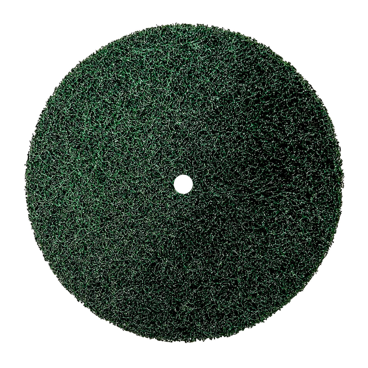 Stack of Surface Prep Buff and Blend Discs in various sizes and grits for metal preparation.