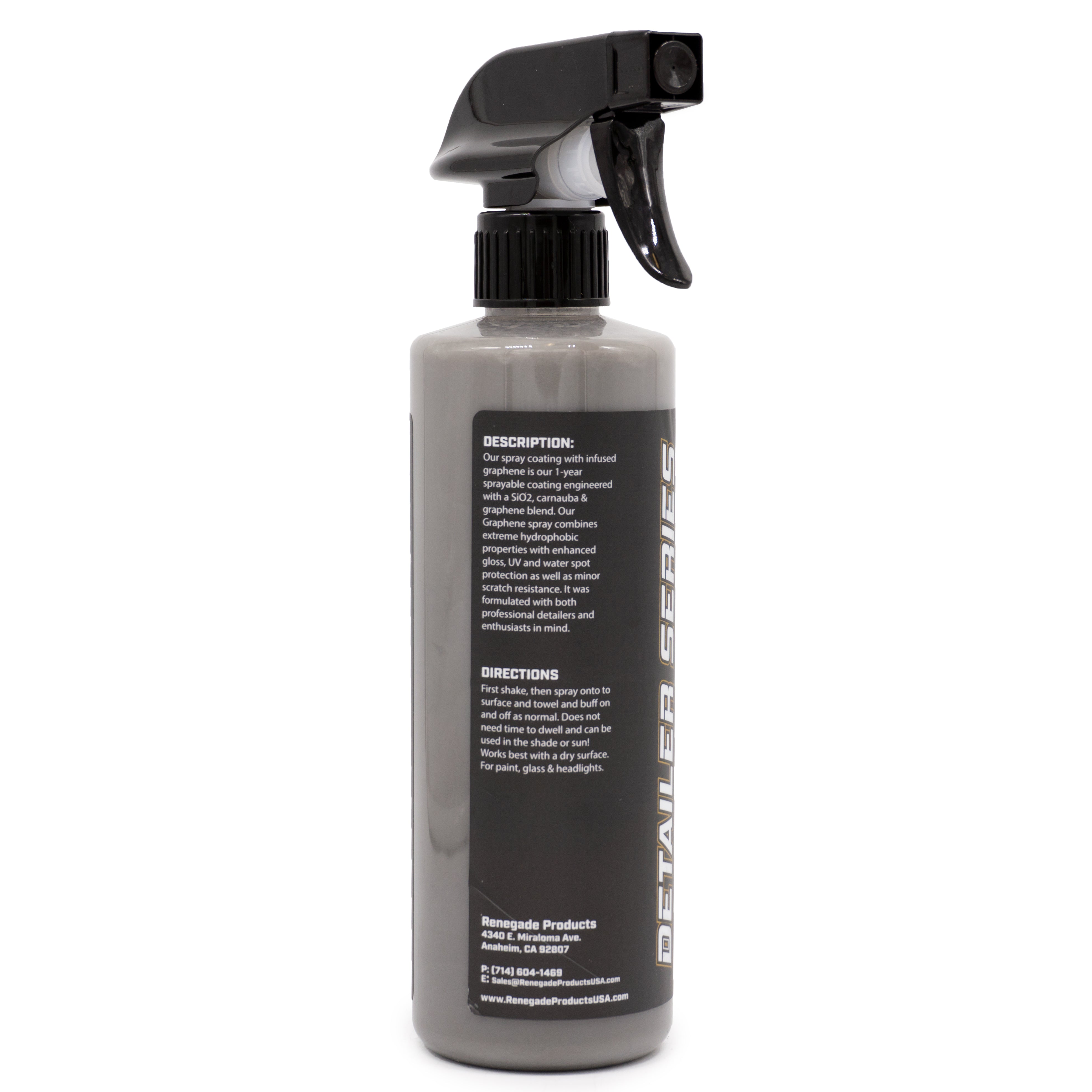 Graphene Ceramic Car Coating Hydrophobic Spray 250ml