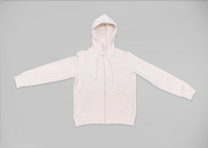 Women's Renegade Products Hoodie in Black, White, and Blush Pink with Buffing Wheel logo